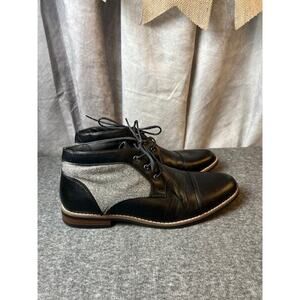 Perry Ellis Portfolio Men’s Boots Black and Gray size 9.5